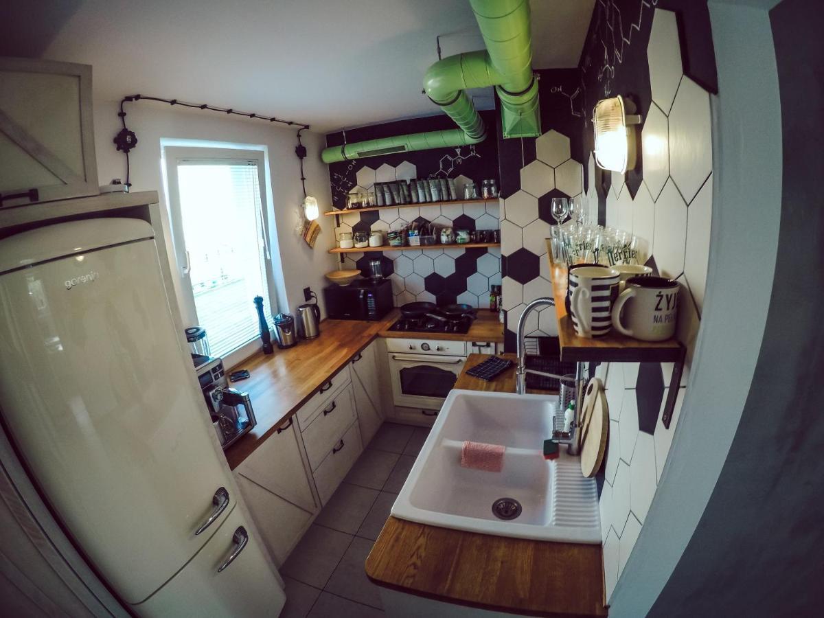 Ferienwohnung Loft Flat Puck Exterior foto